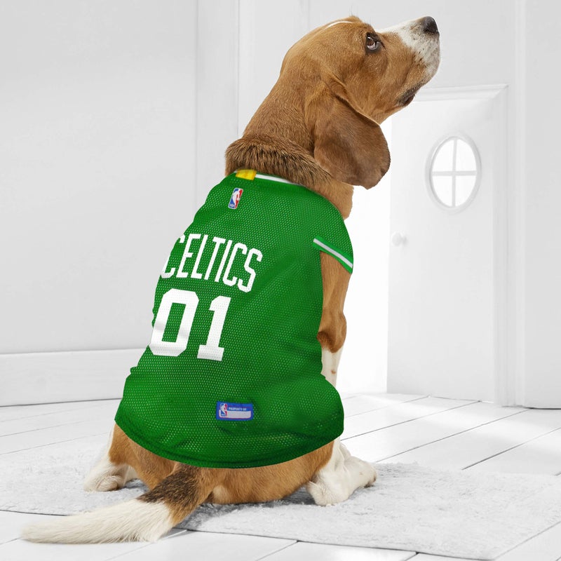 Pets First NBA BOSTON CELTICS DOG Jersey, X-Large - Tank Top Basketball Pet Jersey - Image 2